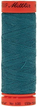 Mettler Metrosene 100% Core Spun Polyester Thread, 165 yd, Truly Teal