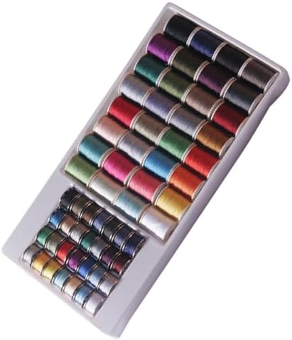 Colorful Sewing Thread Spools Set 60Pcs for Hand and Machine Quilting