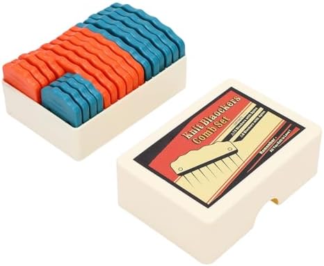 Rengue Knit Blocking Comb Set, Stainless Steel Pins for Knitting and