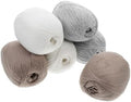Xmas Wool Yarn for Crocheting Scarves, Shawls, Hats, Winter Crafts