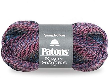 Patons Kroy Socks FX Yarn, Cameo Colors