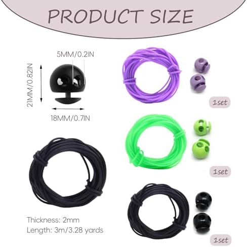 6 Pcs Knitting Stitch Stoppers, Double-Hole Point Protectors