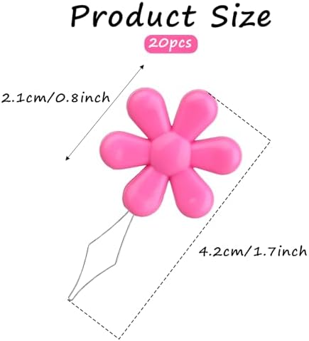 20 Pcs Needle Threaders for Hand Sewing, Multi-Color Needle Threader