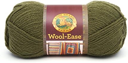 Lion Brand Yarn 620-177 Wool-Ease Yarn, Loden