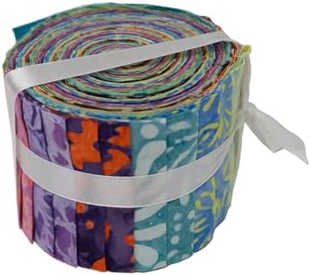 Stitch & Sparkle Indonesian Premium Batik Cotton Vibrant Dreams Jelly