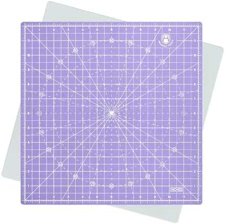 Headley Tools 12"x12" Rotating Cutting Mat, Self Healing Mat with