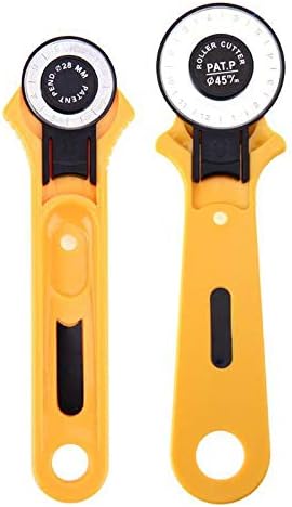 28mm/45mm Circular Rotary Cutter Knife Patchwork Roller Wheel Cloth
