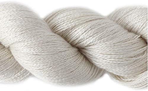 Lotus Yarns Silky Cashmere Fingering Weight Knitting Yarn Skein Shiny