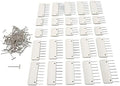 Rosvola Knit Blocking Comb Set for Knitting Crochet, 25 Pieces