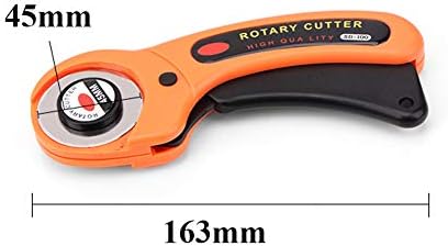 45mm Rotary Cutter Sewing Round Cutter Set Manual Rotary Fabric Cloth
