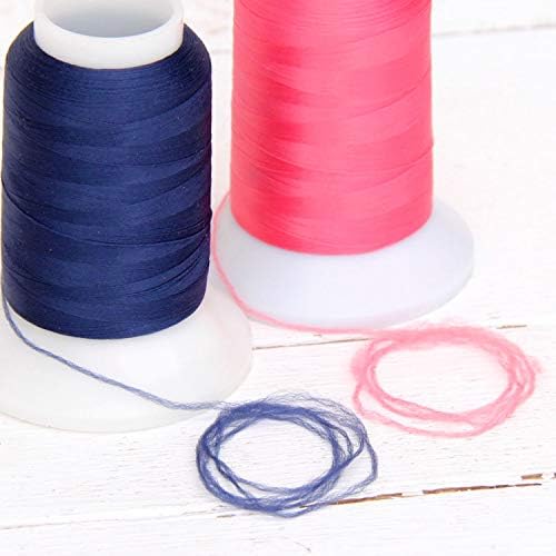 ThreadArt Wooly Serger Thread, Nylon 1000m, Black 9228