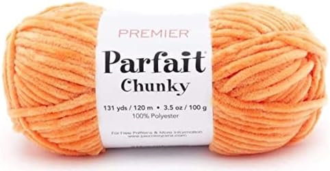 Premier Yarns Parfait Chunky Chenille Yarn 3.5 Oz 6 Super Bulky Weight