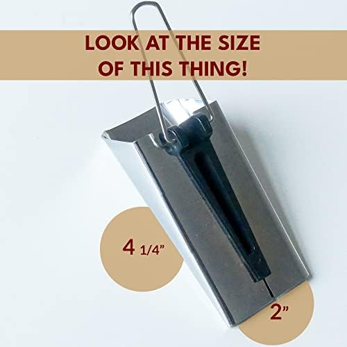 Madam Sew XL Bias Tape Maker Tool – 50mm Single and Double Fold Bias