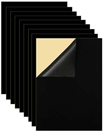 Mesheshe 10PCS Self Adhesive Felt, DIY Self Adhesive Fabric for Art &