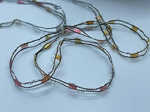 Berlini Ladder Ribbon Glitter Yarn - 50 Grams (1.75 Ounces), 142 Yards