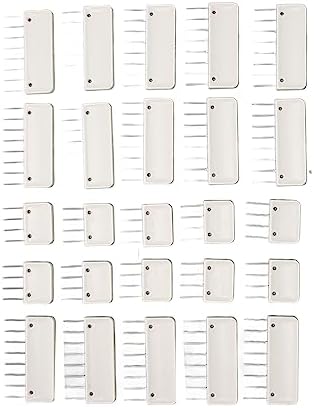 Yoidesu Double Pin Knit Blocking Comb Set 15 Pcs 8 Pin + 10 Pcs 4 Knit