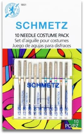 SCHMETZ Sewing Machine Needle Sample Bundle