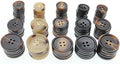 Mixed Resin Sewing Buttons 110 PCS, Round Bulk Buttons for DIY Sewing