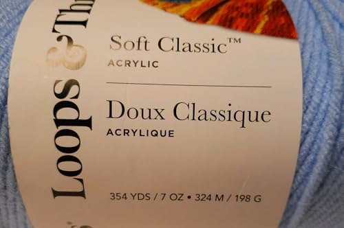 Soft Classic Yarn by Loops and Threads - 354 Yards - Medium (4)