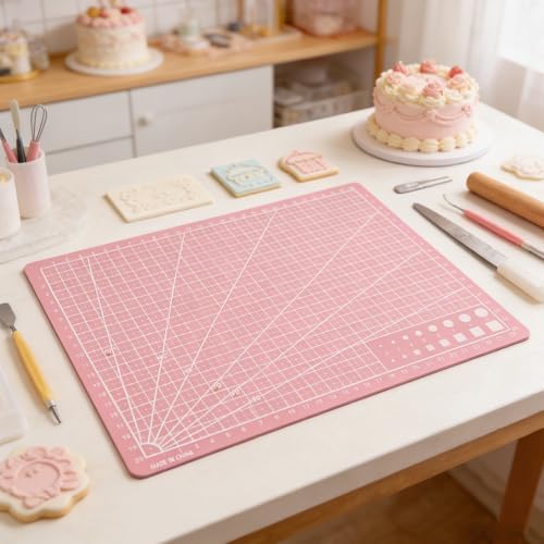 4 Pack Self Healing Cutting Mat Double Sided A4 for Sewing Crafts