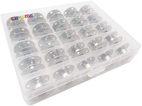 ckpsms Brand - Metal Bobbins #172222 Compatible with Singer Class