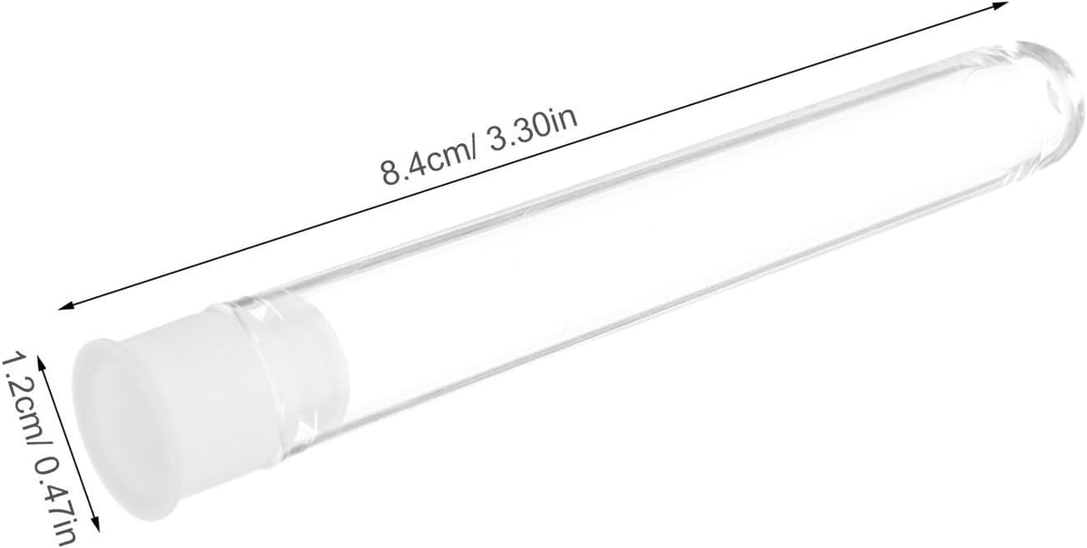 50pcs Plastic Needle Holder Tube for Embroidery Sewing Craft Storage