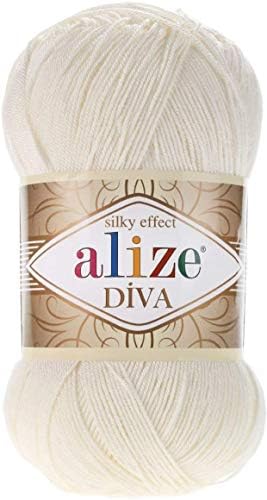 Hand Knitting Yarn 100% Microfiber Acrylic Yarn Alize Diva Silk Effect