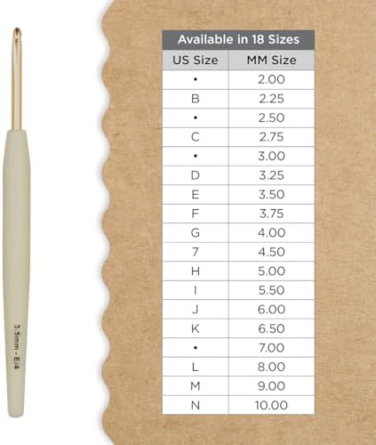 Knitter’s Pride Pearl Single-ended Aluminum Crochet Hook - 3.50mm