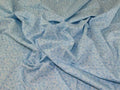 Rose & Hubble Cotton Poplin Fabric Blue - per Yard