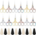 Lanties 12 Pcs Small Sewing Scissors Sharp Embroidery Vintage Crochet
