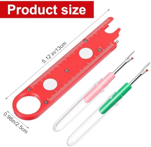 Heclia 3Pcs Quick Needle Threader for Sewing Machine 4in1 Quick Sewing