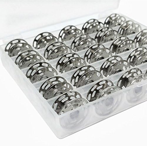YEQIN 25PCS BOBBINS with Clear Box 0060265000QW - BERNINA bobbins