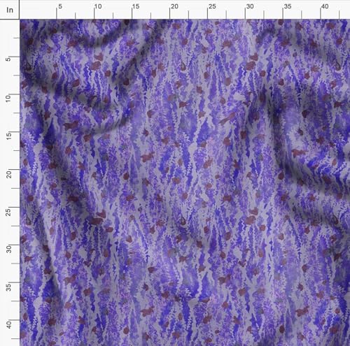 Soimoi Heavyweight Cotton Canvas Fabric Material - 56 Inch Wide, Blue