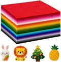 12"x12" Felt Fabric Sheets, 40 Pcs Assorted Colors Nonwoven Felt for