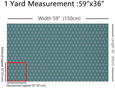jejeloiu Jacquard Fabric by The Yard Floral Upholstery Fabric for