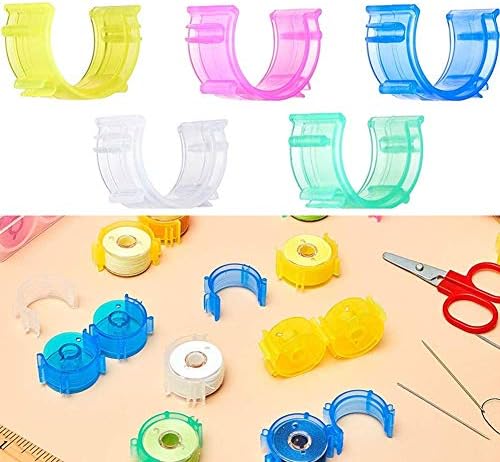 YEQIN 50 pcs/Pack Sewing Bobbin Small Clips Sewing Tool Clip Accessory
