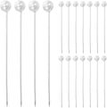 20 Boxes Pearl Head Straight Sewing Pins, 20 Stainless Steel