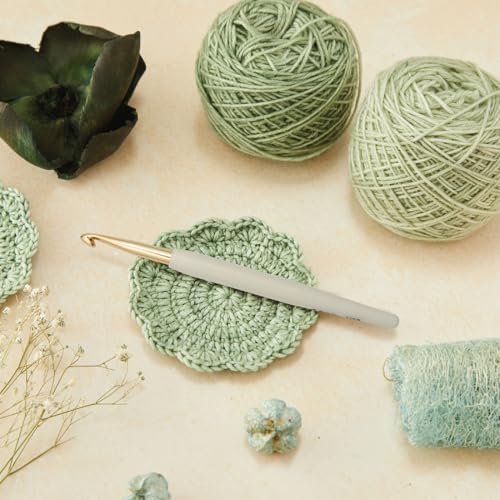 Knitter’s Pride Pearl Single-ended Aluminum Crochet Hook - 3.50mm