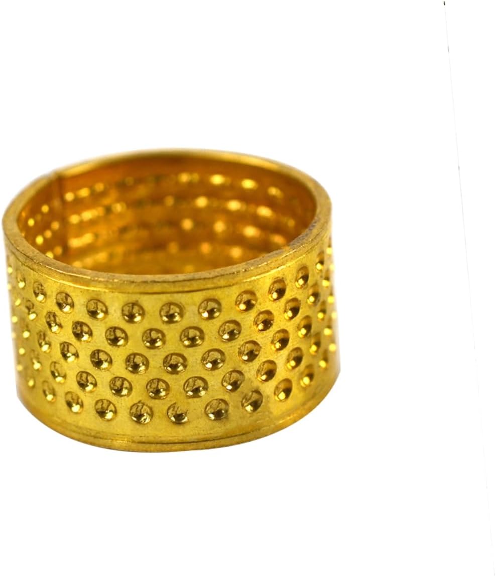 100Pcs Metal Sewing Thimble Finger Protector for DIY Quilting