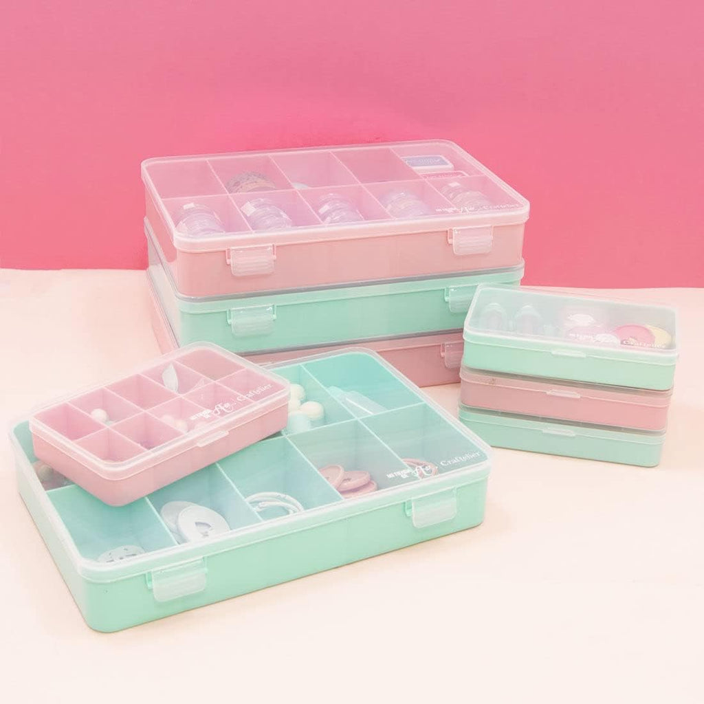 Craftelier - Organizing Box with 10 Compartments for Scrapbooking and