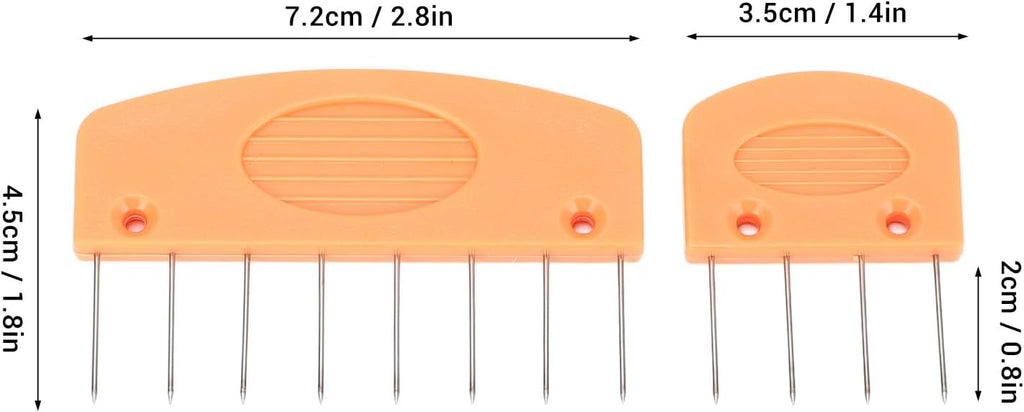 20Pcs Knit Blockers Pins Kit, Knit Blocking Comb, Color Knit Blockers