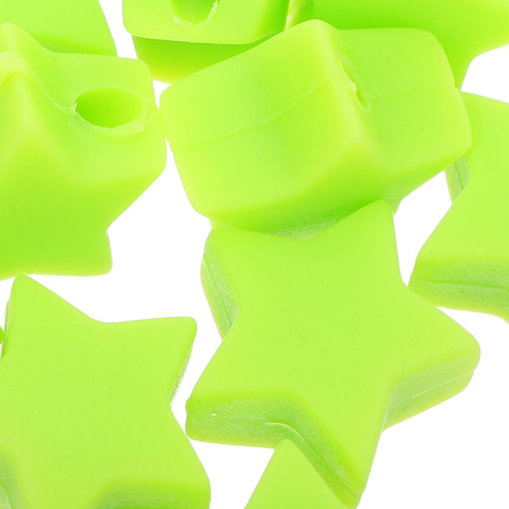 OATIPHO 10pcs Star Knitting Needle Stoppers Silicone End Caps