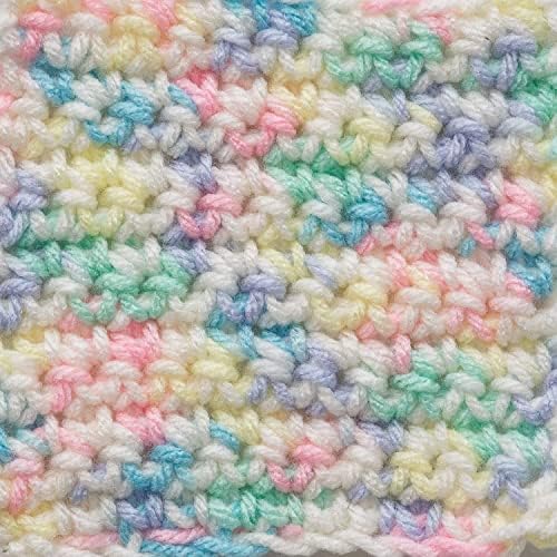 Bernat Super Value Yarn for Crocheting, Twinkle Variegated, 3-Pack