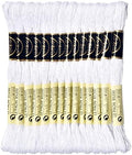 LE PAON Embroidery Floss, 14-Pack Six Strands 100% Long Staple Cotton