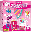 Sewing Craft Kit for Girls: DIY Felt Sewing Kit for Kids Ages 5-10, 7
