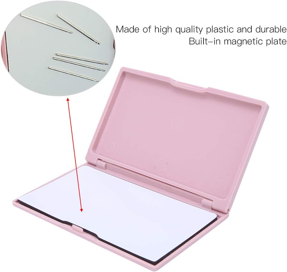 Watris Veiyi Magnetic Needle Case Organizer Storage for Paper Clips