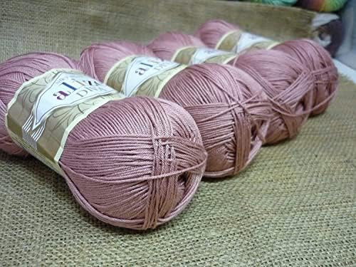 100% Microfiber Acrylic Alize Diva Silk Effect Knitting Sport Crochet