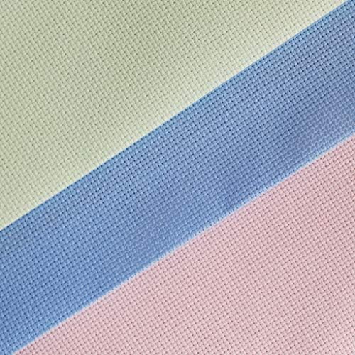 KCS 3 pc of 12" x 18" 14CT Counted Cotton Aida Cloth Cross Stitch