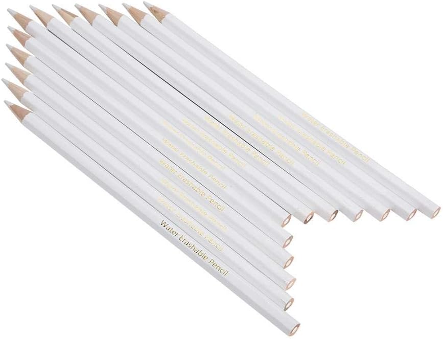 Hztyyier Sewing Fabric Pencils,Water Soluble Marking Pencils for