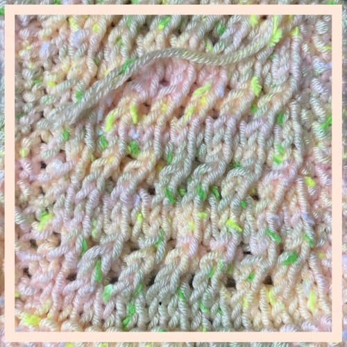 Tweed Twinkles Soft Baby Yarn DK Acrylic, 4-Pack (696Yds/400G), Pale